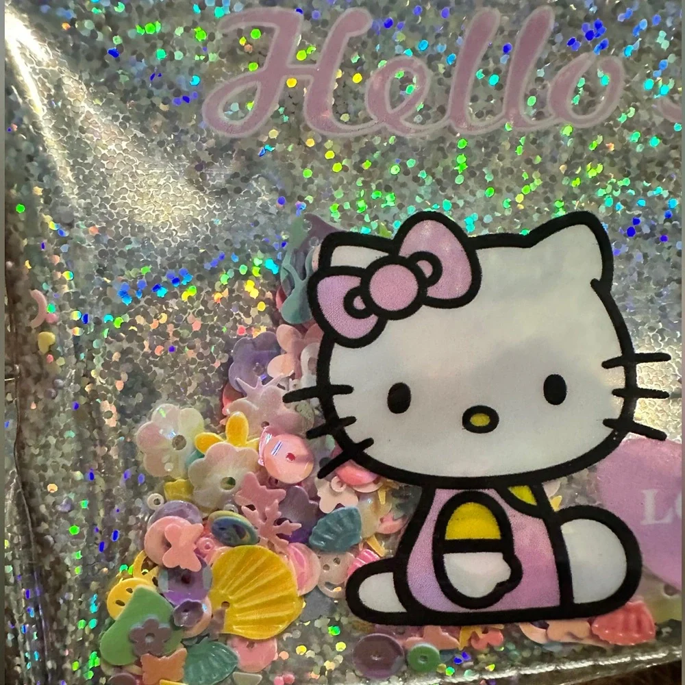 Hello Kitty Confetti Pencil/Pen/Cosmetic Bag